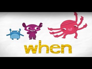 Letter W - WHEN - Endless Reader