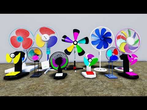 I Found Many Genius DIY Wobbly Fan Experiment in Suburban House!