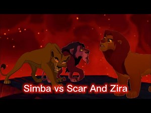 Simba vs Scar and Zira (Live action Music background)