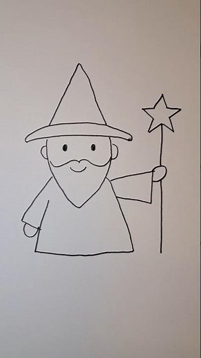 How to Draw a Halloween Wizard | Halloween-Zauberer zeichnen | Comment dessiner un sorcier