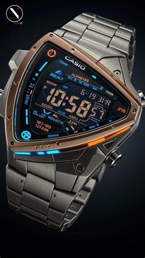 A Casio Design You’ve Never Seen Before | Triangle Watch Concept #luxurywatch #watch