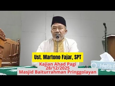SUDAH DEKAT SAAT PERHITUNGAN AMAL. Ust. Martono Fajar, STP. @MBP_Media sedang live sekarang!