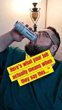 What Job Descriptions REALLY Mean 🚩💀