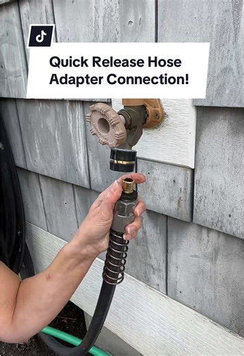 Simplify Gardening with Quick Release Hose Adapter