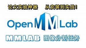 【MMLAB实战系列】基于MMLAB的图像分割实战项目！计算机视觉从入门到实战，基本操作 训练测试一步到位全搞定！