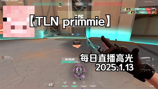 【TLN primmie】加时赛1v5拿下残局 每日直播高光 2025.1.13