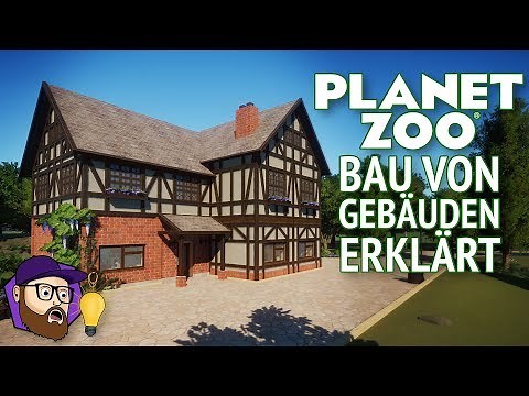 🐯 Der Bau von Gebäuden erklärt! - Planet Zoo Tutorial