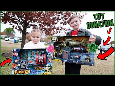 Toy Donation For Kids Operation Save Christmas By Chap Mei with Evan Storm
