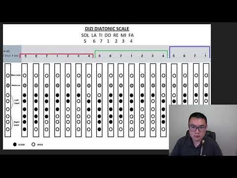 Dizi Diatonic Scale