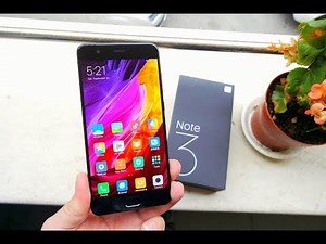 XIAOMI MI NOTE 3 Unboxing and First Impressions - Bigger Mi 6 with Better Cameras and Snapdragon 660