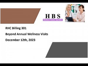 RHC Billing 301 – Advanced Subjects with Charles James, Jr of North American HMS