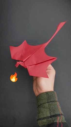 Paper Flying Dragon: Easy Origami Tutorial