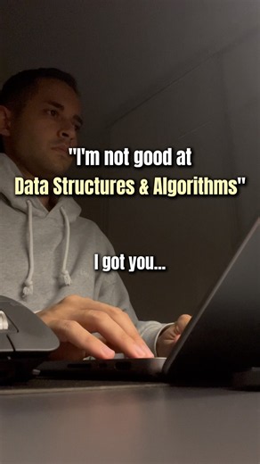 "I'm not good at DSA" 📚