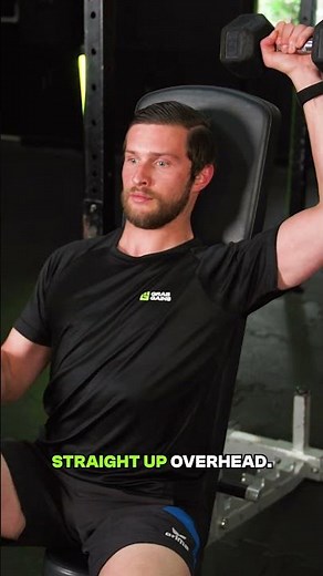 Seated Dumbbell Shoulder Press: Proper form & Technique (Step-by-Step Guide) | GrabGains