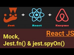 Mock | jest.fn() & jest.spyOn() | #9 | React Unit Testing with Jest and Enzyme in Hindi