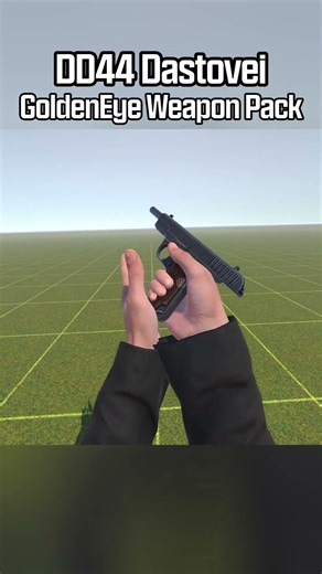 GoldenEye Weapon Pack - DD44 Dastovei | #bonelab #vr #goldeneye