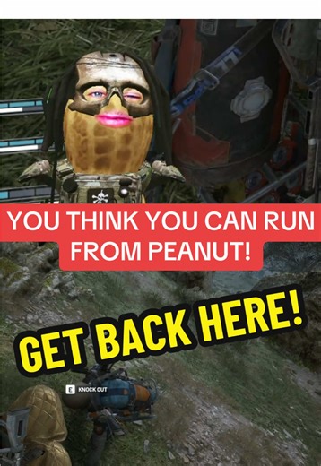 You think you can run from Peanut out on topside! The Bungulator shows you what happens when you run! Get back here! 🎬twitch.tv/theburntpeanut @theburntpeanut #theburntpeanutclip #theburntpeanut #theburntpeanutclips #fyp #peanut