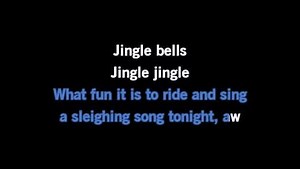 Karaoke Jingle Bells - Brian Setzer - CDG, MP4, KFN - Karaoke Version