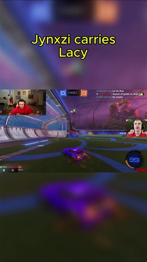 @lacy @jynxzi Lacy gets carried in rocket league #viral #twitch #rocketleague #fyp #tikotk #help