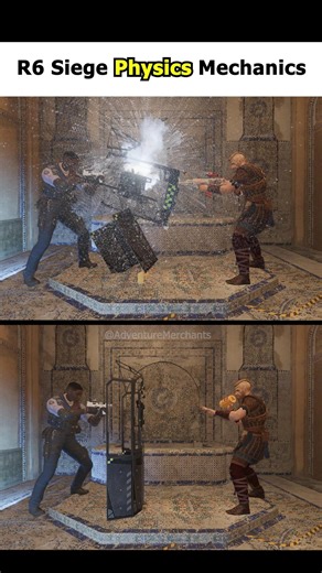 R6 Siege Physics Mechanics Part 3 #rainbowsixsiege #r6 #r6siege
