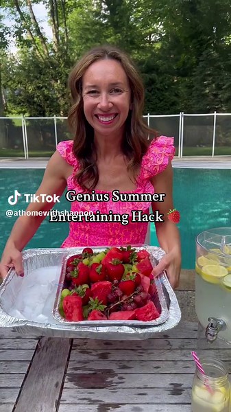 Best Summer Party Food Hack: Keep Food Cold All Day!