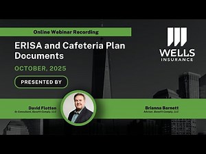 ERISA and Cafeteria Plan Documents