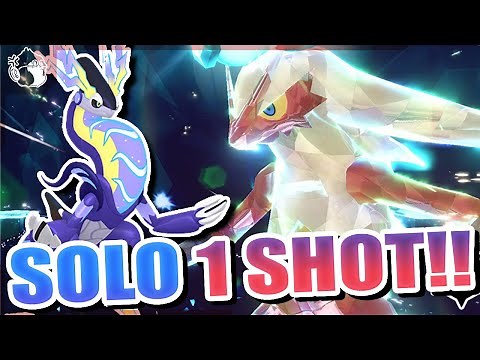 This MIRAIDON SOLO 1 SHOTS 7 STAR BLAZIKEN TERA RAIDS in Scarlet & Violet!😎 (Solo Guide)