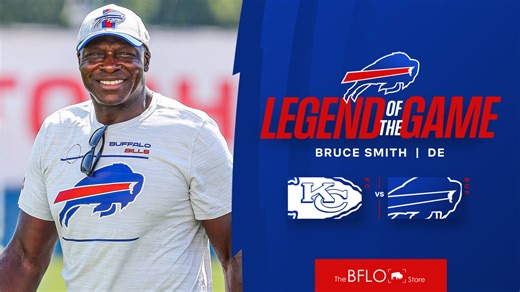 Bills announce Bruce Smith as the Legend of the Game | 2023 AFC Divisional Round