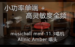 小功率单端+高灵敏度全频——我们一起听黑胶吧
