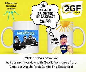 Listen to my interview with Geoff from one of Australia's Best Aussie Rock Bands, The Radiators! https://on.soundcloud.com/JRBHu | Radio 2GF Grafton - Maclean - Yamba