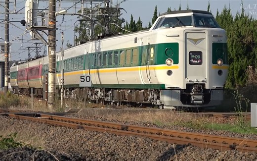 【速报】381系绿色涂装特急八云复刻运行开始 (2023-11-5)