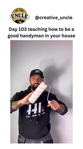 Creative Uncle | How To Store Your Paint Rollers . . . #handyman #handymanservices #homeimprovement #diy #contractor #painting #tvmounting #construction... | Instagram