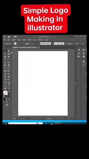 74 reactions · 12 shares | Simple Logo Making in illustrator. #illustrator #illustration #logo #logodesign #reelsfbシ #reelstrending #viralreelschallenge | Shiv Gutam | Facebook
