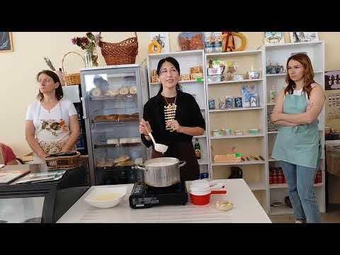 A master class on making Adyghe cheese from local residents.