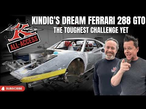Kindig's Dream FERRARI 288 GTO: The Toughest CHALLENGE Yet! #kindigitdesign #ferrari #customcars