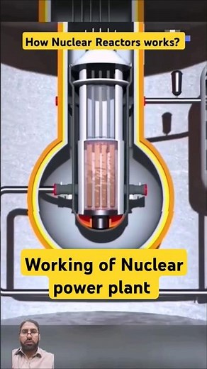 How Nuclear Reactors works? 🤔😚#physics #Fission #viral #viralshort
