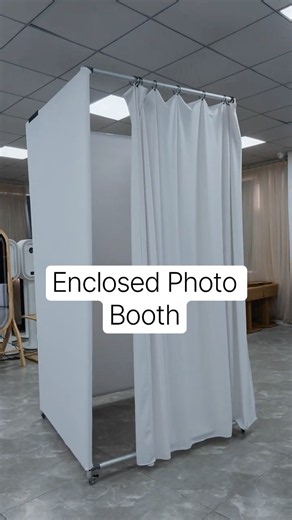 Why Every Event Needs This Enclosed Photo Booth #eventpro #photoboothbusiness #setup