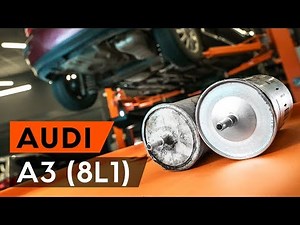 How do you replace the fuel filter on the Audi A3?