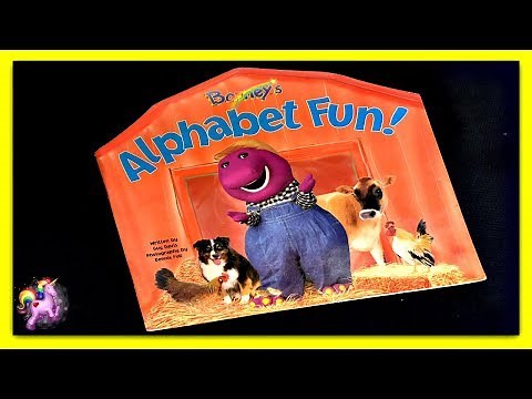 "BARNEY'S ALPHABET FUN!" - Read Aloud - Storybook for kids, children