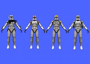 improved phase 1 clone variants addon - Star Wars Battlefront II