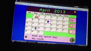Starfall Calendar Of April 2013