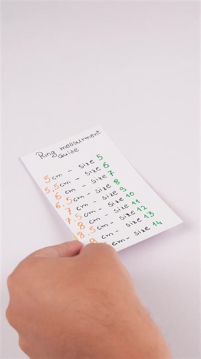 13K views · 14 reactions | Easy guide to finding your ring size  This video was produced by Network Media and Aoos Media | The Puzzle and Pointers | Facebook