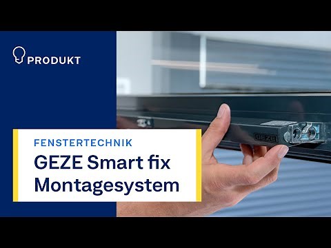 GEZE Slimchain & Powerchain | GEZE Smart Fix Montagesystem