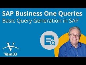 How to: Basic Query Generation in SAP