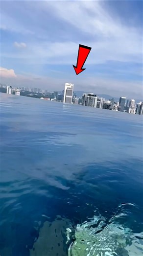 Where Does Water Go When It Falls Off an Infinity Pool! 🤔