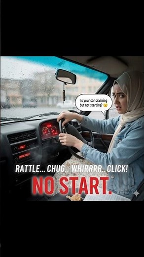 Car Cranking But Not Starting? Try This! 🚗 | Quick Fix #Shorts