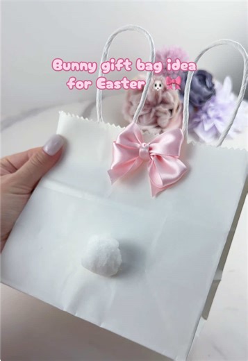 Quick and Cute Easter Bunny Gift Bag Tutorial