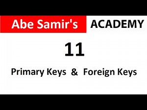 Primary Keys and Foreign Keys in Oracle Database