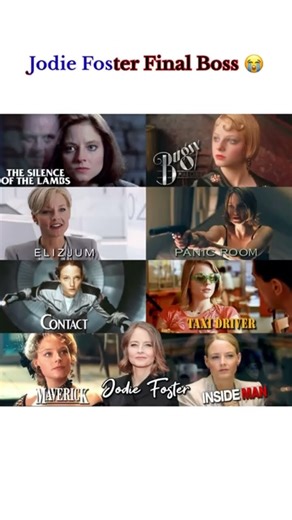 Name a better “I’m not angry, just disappointed” stare #JodieFoster