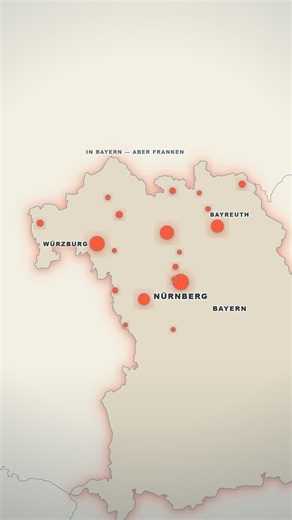 Franken kam 1803 zu Bayern – und niemand hat die Franken gefragt. #geschichte #franken #bayern #nürnberg #karten